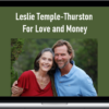 Leslie Temple-Thurston – For Love and Money