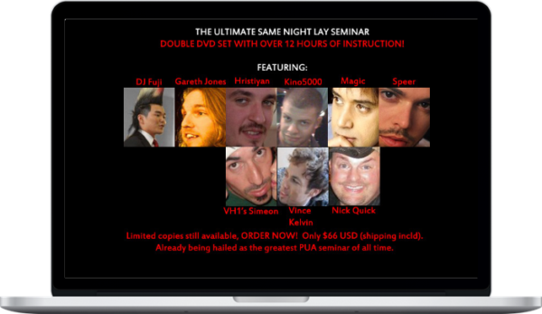 Casanova Crew – The Ultimate Same Night Lay Seminar